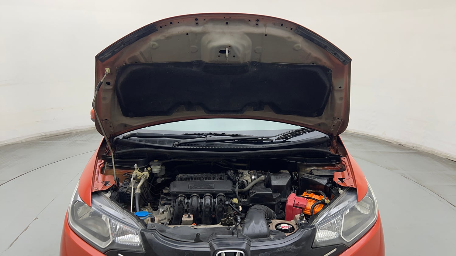 Used 2015 Honda Jazz V Petrol Petrol Manual engine ENGINE & BONNET OPEN FRONT VIEW