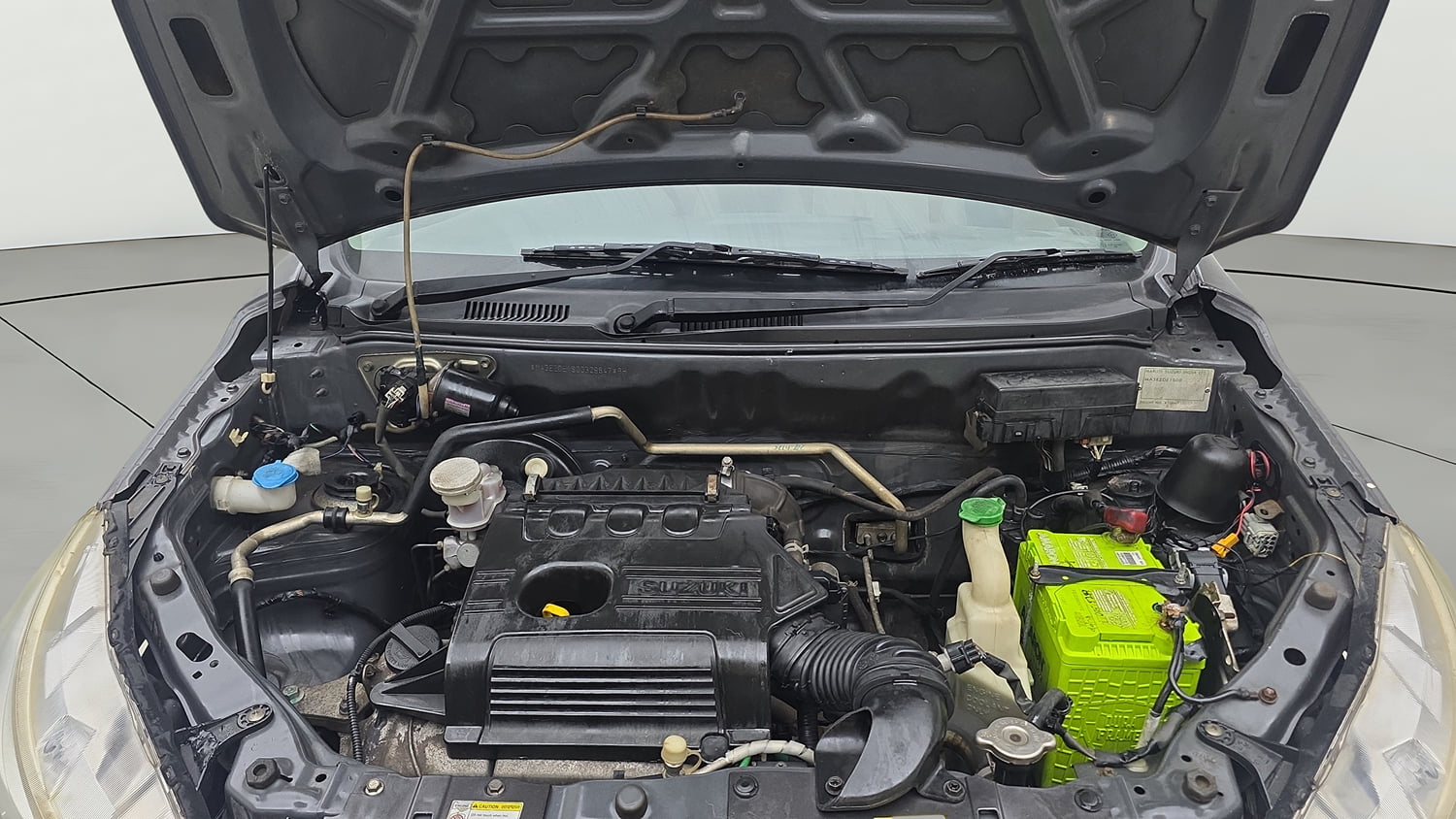 Used 2017 Maruti Suzuki Alto K10 VXi Petrol Manual engine ENGINE & BONNET OPEN FRONT VIEW