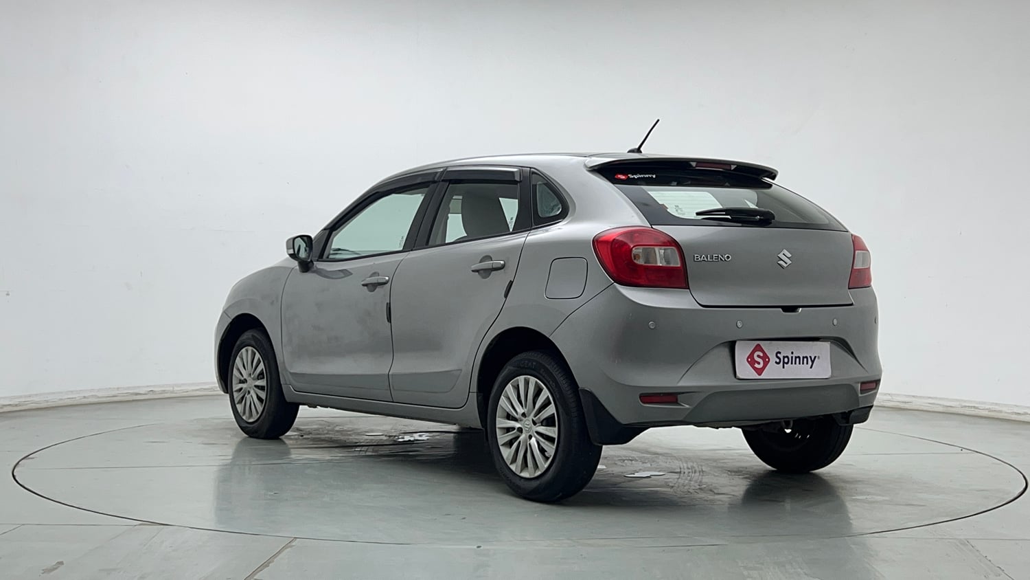 Used 2019 Maruti Suzuki Baleno Delta Petrol Manual exterior LEFT REAR CORNER VIEW