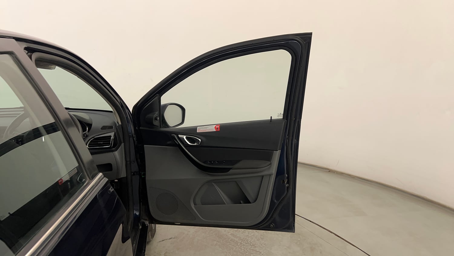 Used 2019 Tata Tigor Revotron XZA Petrol Automatic interior RIGHT FRONT DOOR OPEN VIEW