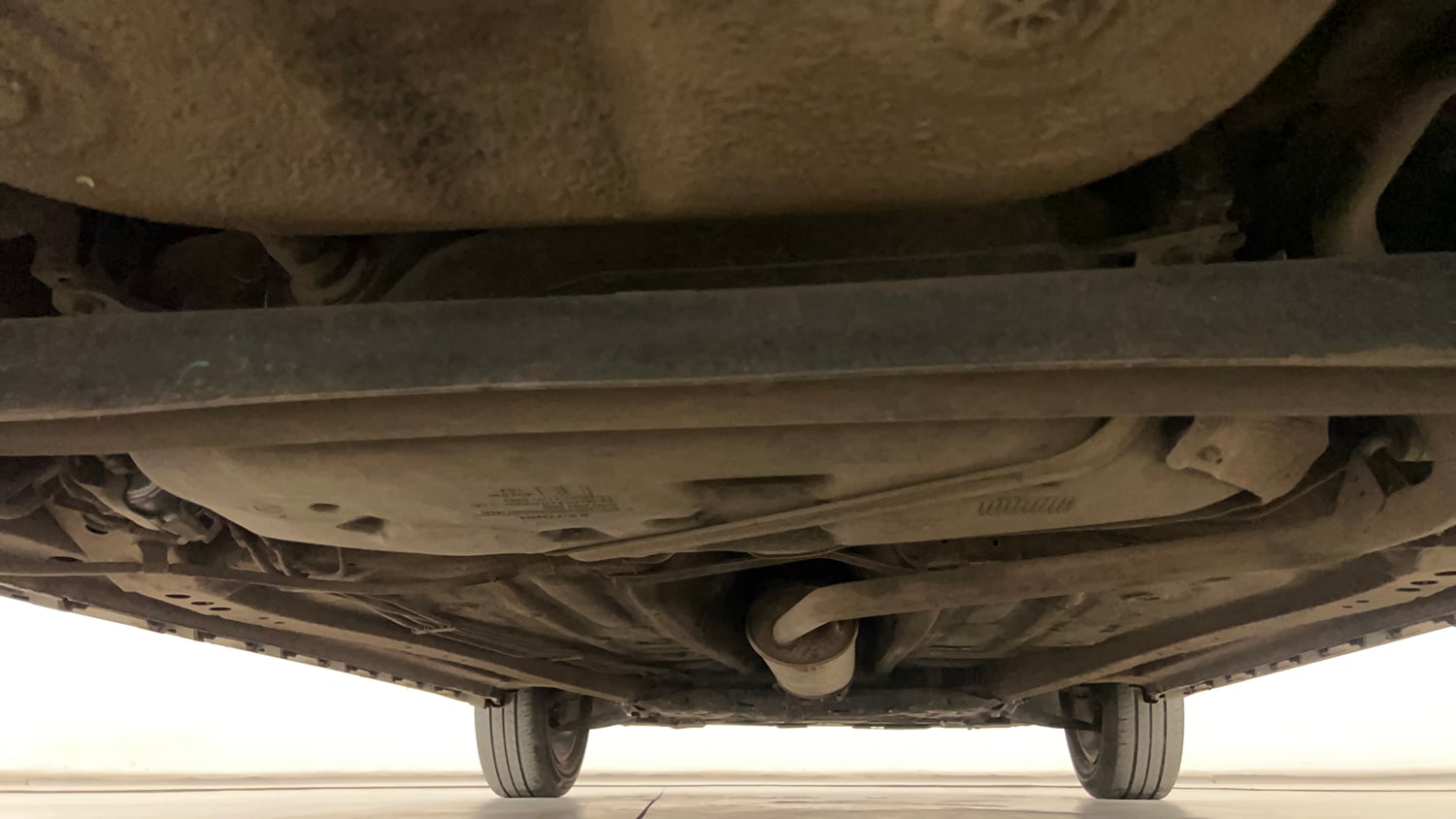 Used 2022 Maruti Suzuki Ignis Zeta 1.2 MT Petrol Manual extra REAR UNDERBODY VIEW (TAKEN FROM REAR)