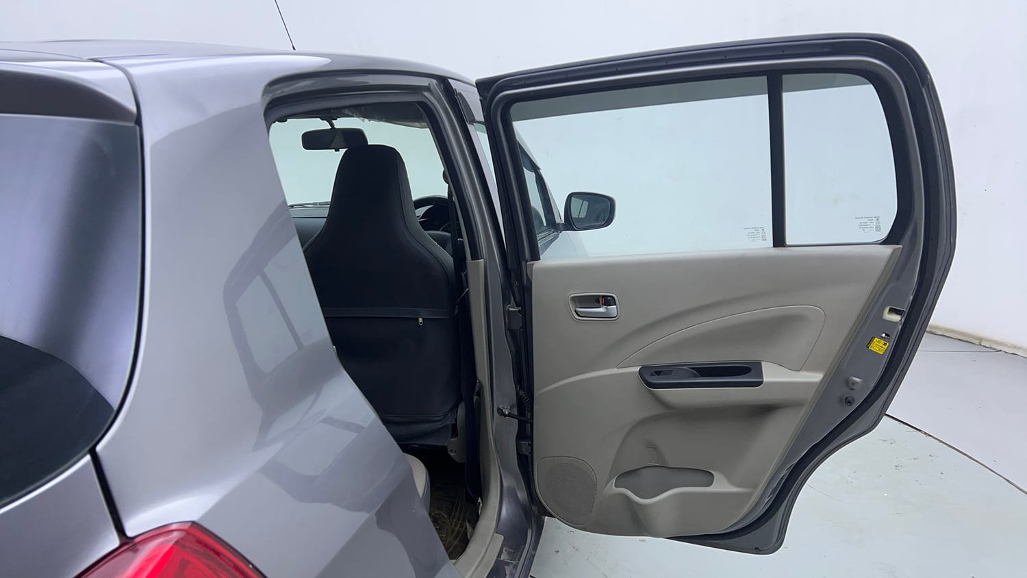 Used 2015 Maruti Suzuki Celerio ZXi Opt Petrol Manual interior RIGHT REAR DOOR OPEN VIEW