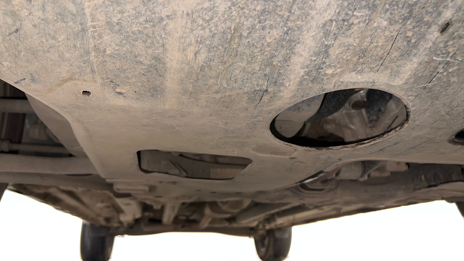 Used 2023 Hyundai Creta SX 1.5 Petrol Petrol Manual extra FRONT LEFT UNDERBODY VIEW