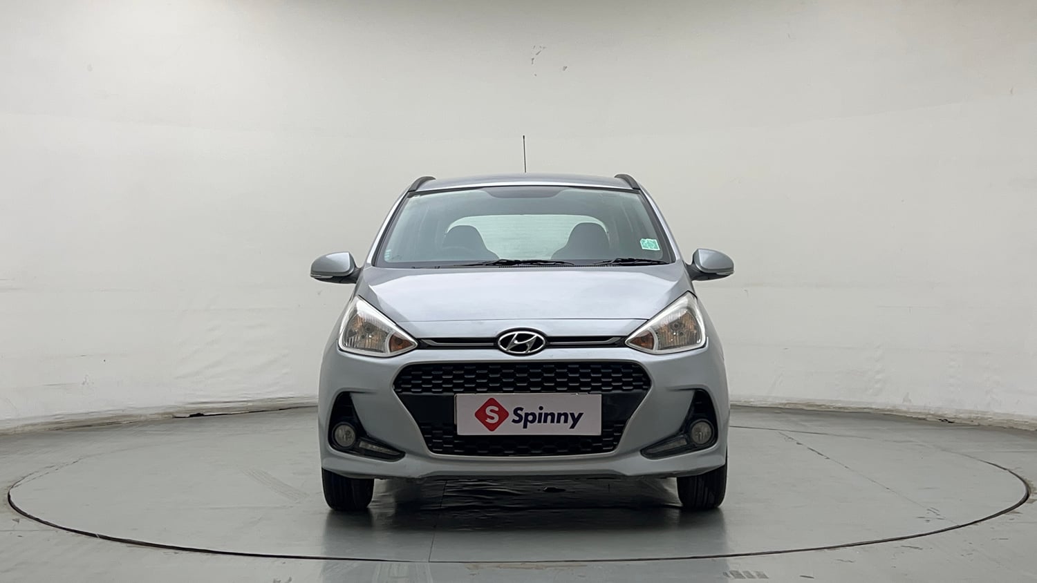 Used 2019 Hyundai Grand i10 Sportz 1.2 Kappa VTVT Petrol Manual exterior FRONT VIEW