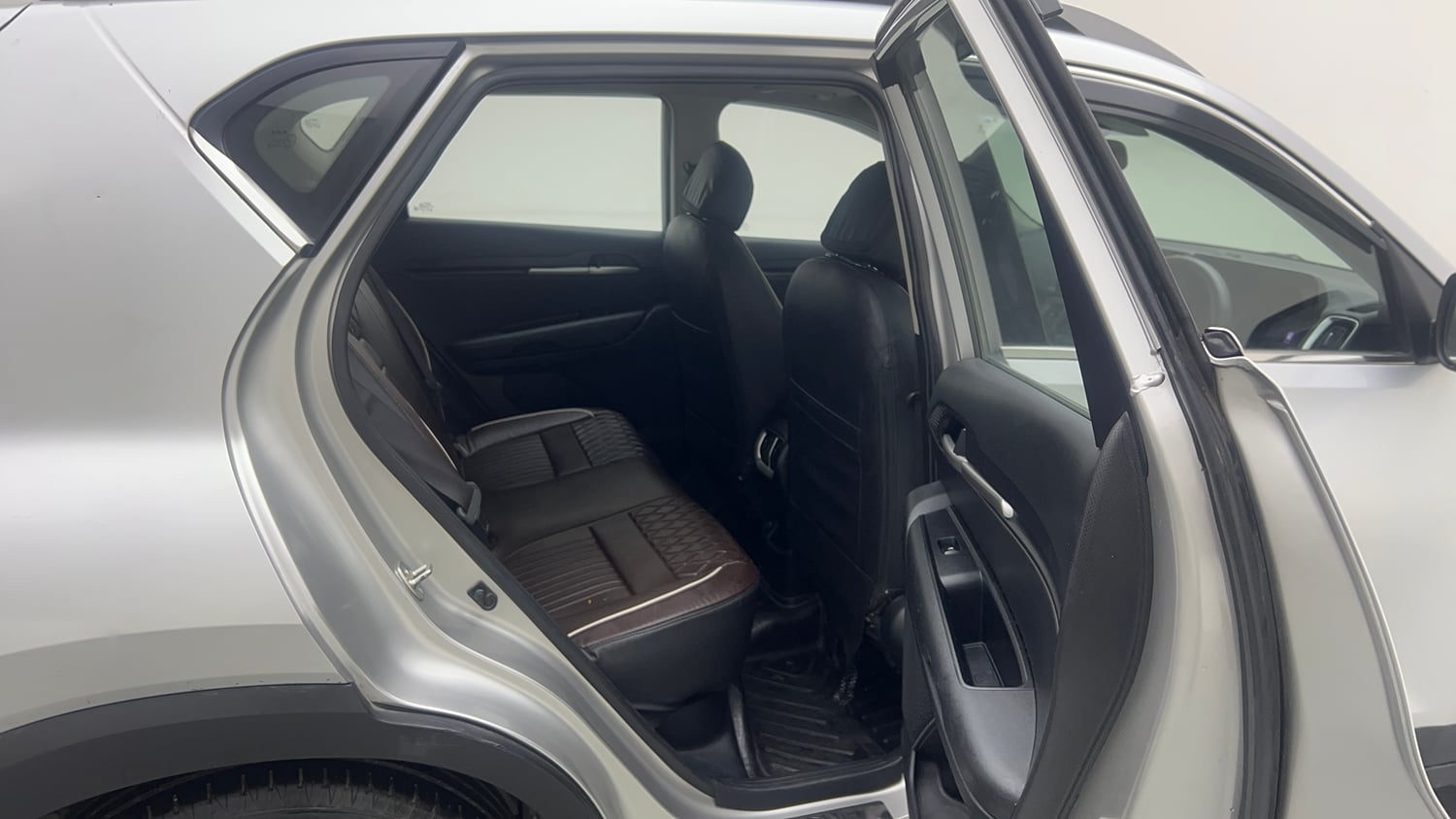 Used 2024 Kia Sonet HTK Plus 1.2 Petrol+Cng (outside fitted) Cng Manual interior RIGHT SIDE REAR DOOR CABIN VIEW