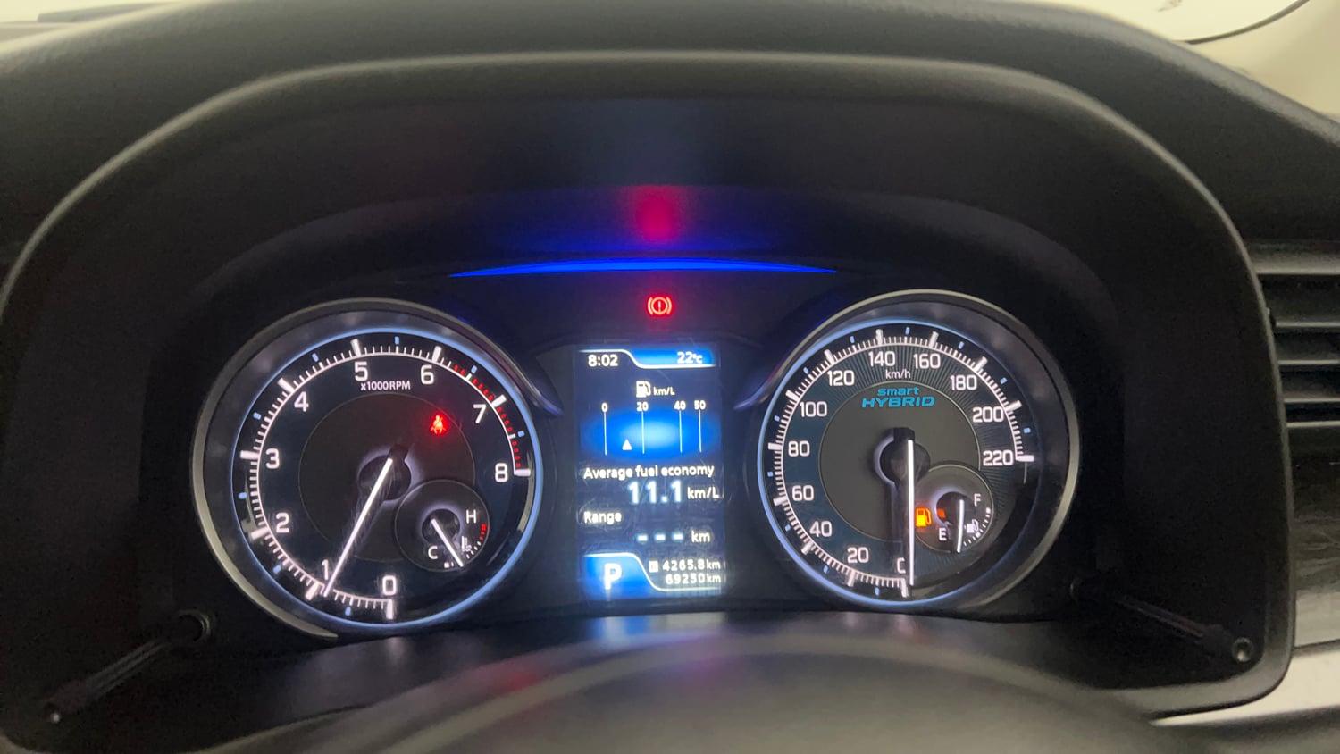 Used 2021 Maruti Suzuki XL6 Zeta AT Petrol Petrol Automatic interior CLUSTERMETER VIEW