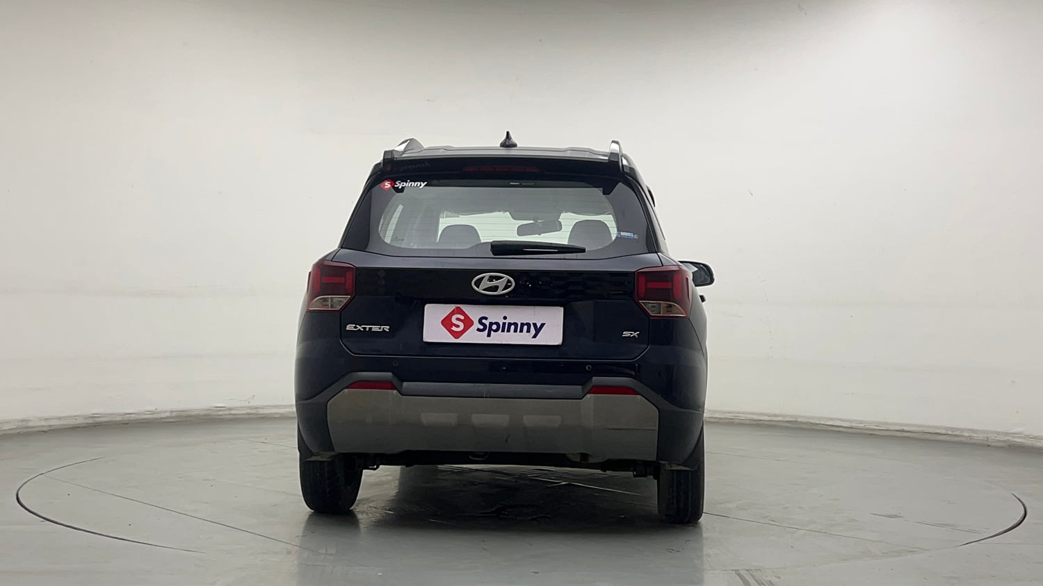 Used 2024 Hyundai Exter SX (O) 1.2 AMT Petrol Automatic exterior BACK VIEW