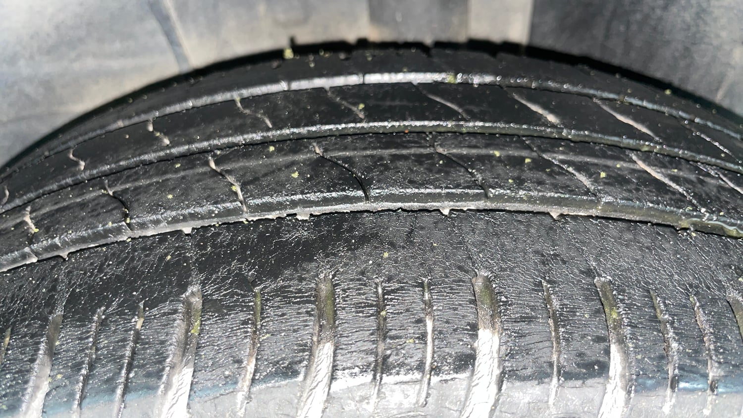 Used 2022 Tata Altroz XM Plus Petrol Petrol Manual tyres LEFT REAR TYRE TREAD VIEW
