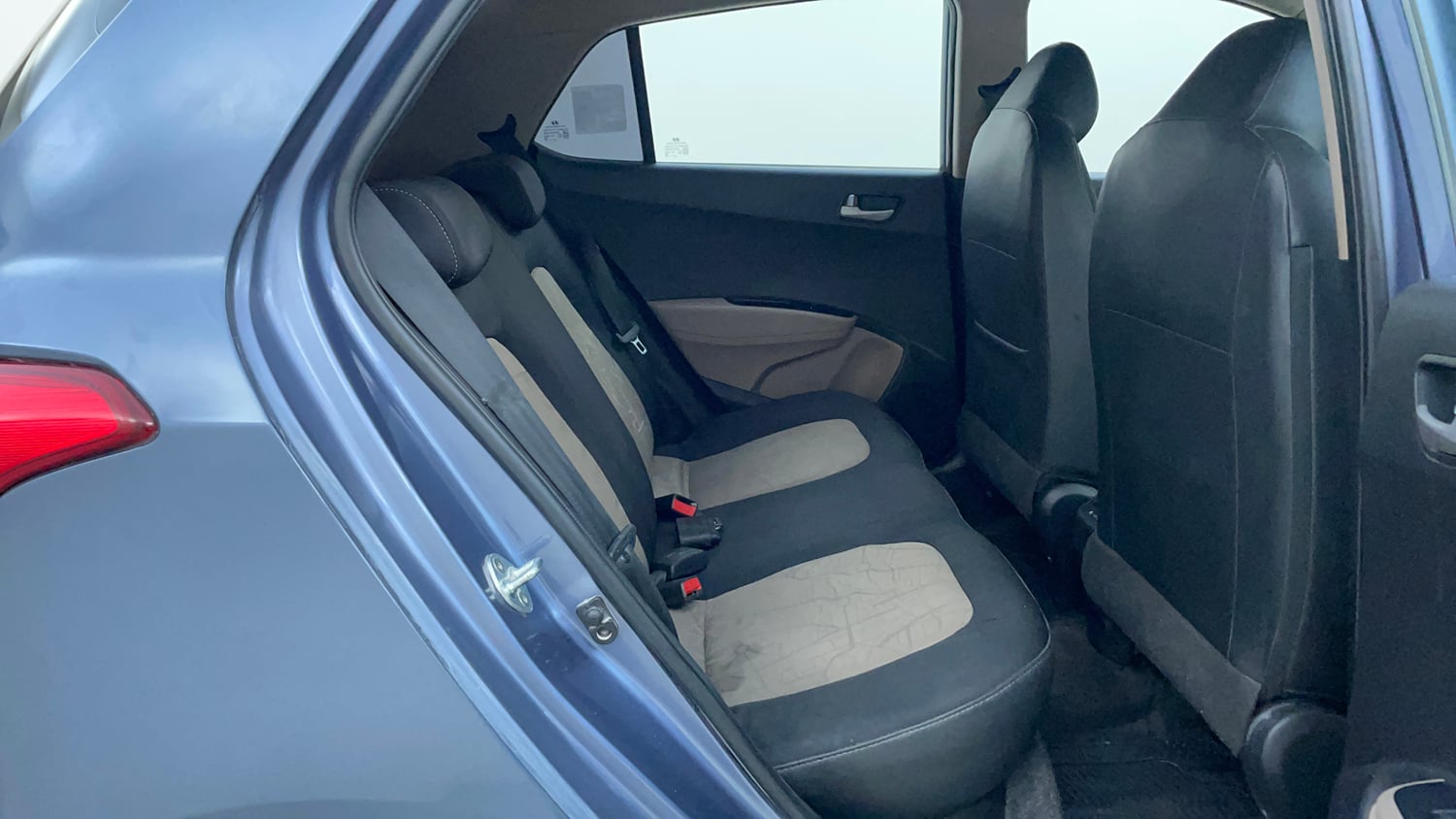 Used 2014 Hyundai Grand i10 Asta AT 1.2 Kappa VTVT Petrol Automatic interior RIGHT SIDE REAR DOOR CABIN VIEW