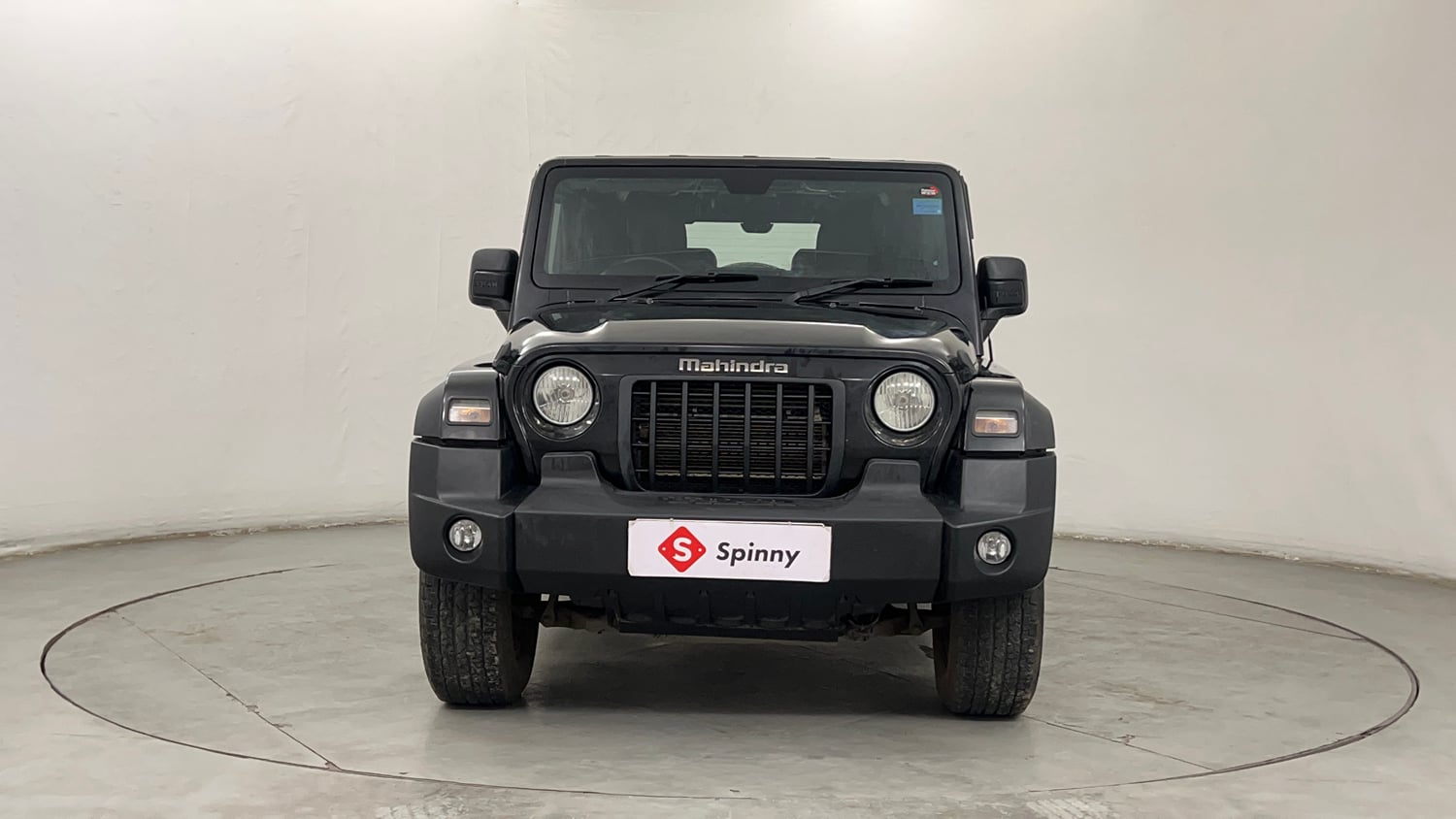 Used 2024 Mahindra Thar LX Hard Top Petrol AT RWD Petrol Automatic exterior FRONT VIEW