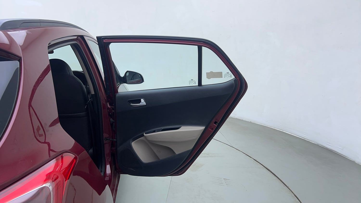 Used 2016 Hyundai Grand i10 Asta AT 1.2 Kappa VTVT Petrol Automatic interior RIGHT REAR DOOR OPEN VIEW