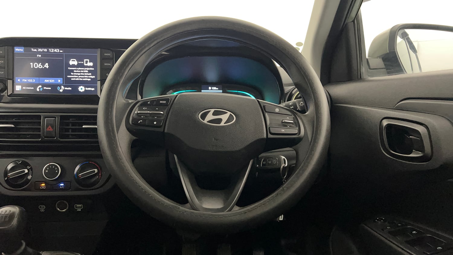 Used 2024 Hyundai Exter S 1.2 MT Petrol Manual interior STEERING VIEW