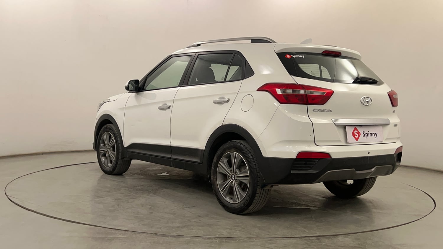 Used 2017 Hyundai Creta 1.6 SX Plus AT Petrol Petrol Automatic exterior LEFT REAR CORNER VIEW