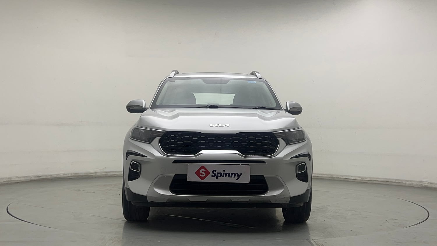 Used 2024 Kia Sonet HTK Plus 1.2 Petrol+Cng (outside fitted) Cng Manual exterior FRONT VIEW