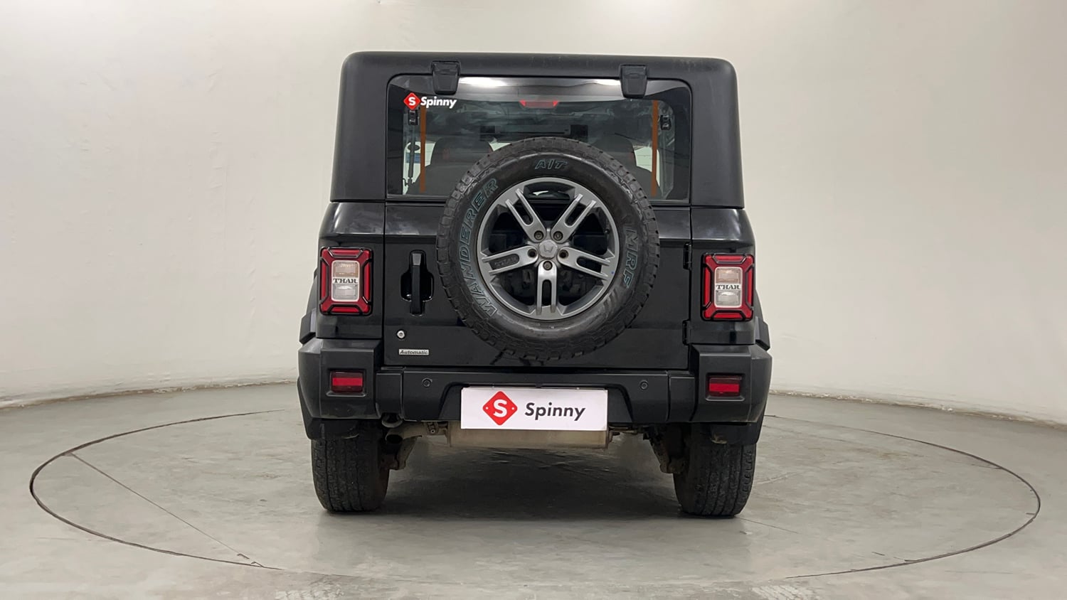 Used 2024 Mahindra Thar LX Hard Top Petrol AT RWD Petrol Automatic exterior BACK VIEW