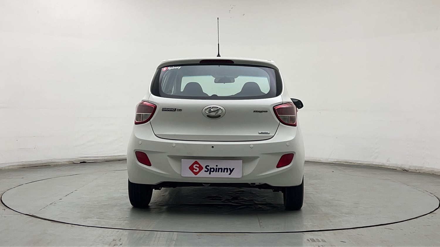 Used 2016 Hyundai Grand i10 Magna AT 1.2 Kappa VTVT Petrol Automatic exterior BACK VIEW