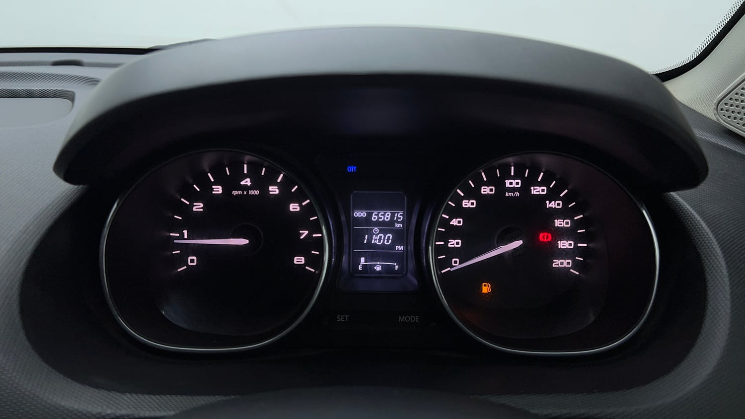 Used 2018 Tata Tiago Revotron XZ Petrol Manual interior CLUSTERMETER VIEW