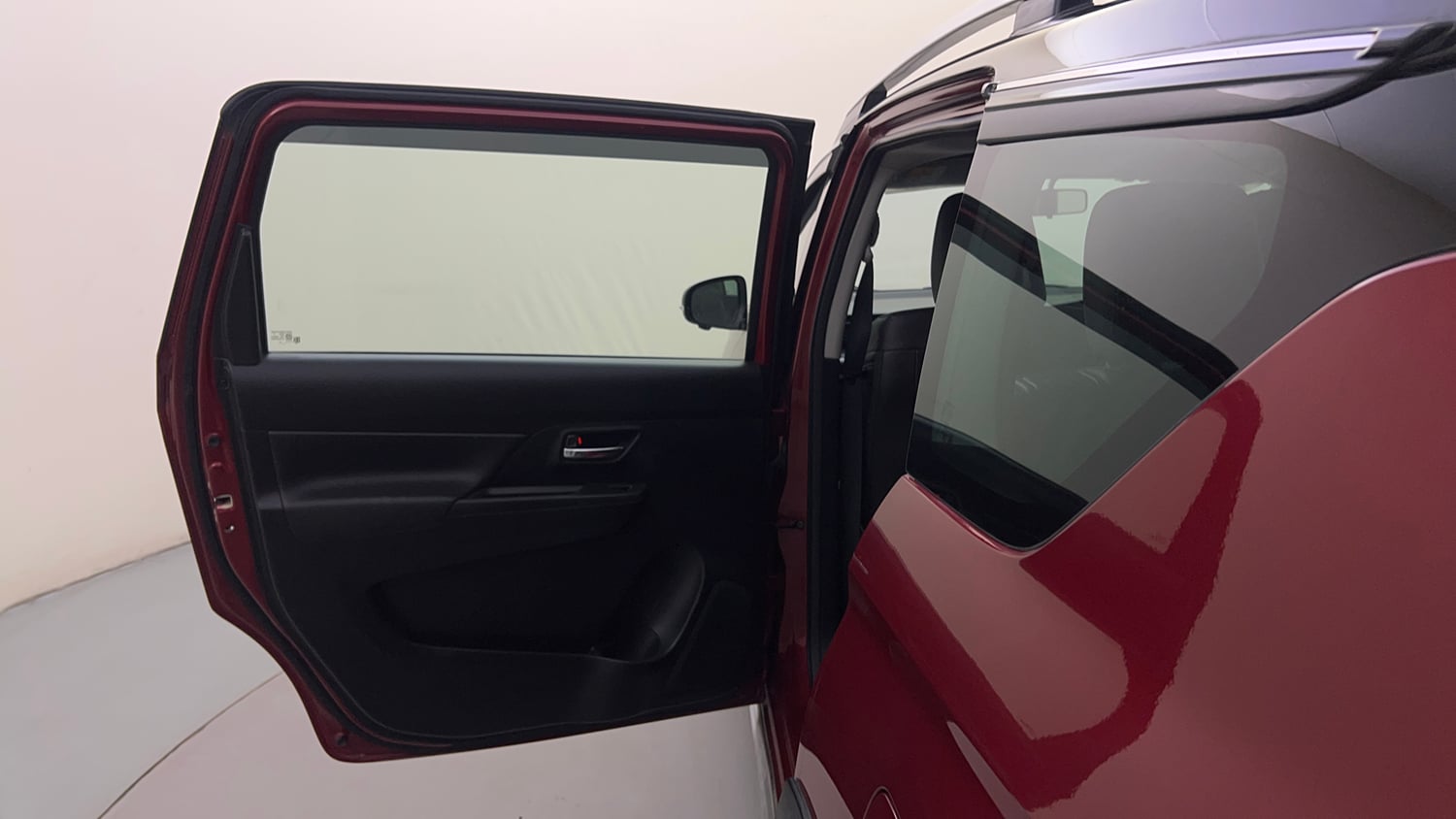 Used 2023 Maruti Suzuki XL6 Alpha Plus AT Petrol Dual Tone Petrol Automatic interior LEFT REAR DOOR OPEN VIEW