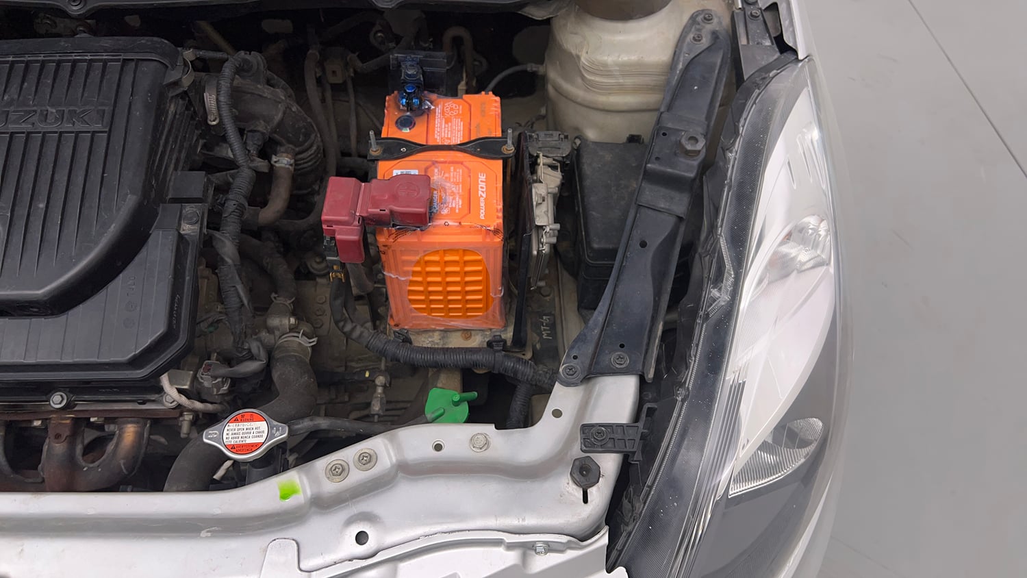 Used 2015 Maruti Suzuki Swift Dzire ZXI Petrol Manual engine ENGINE LEFT SIDE VIEW