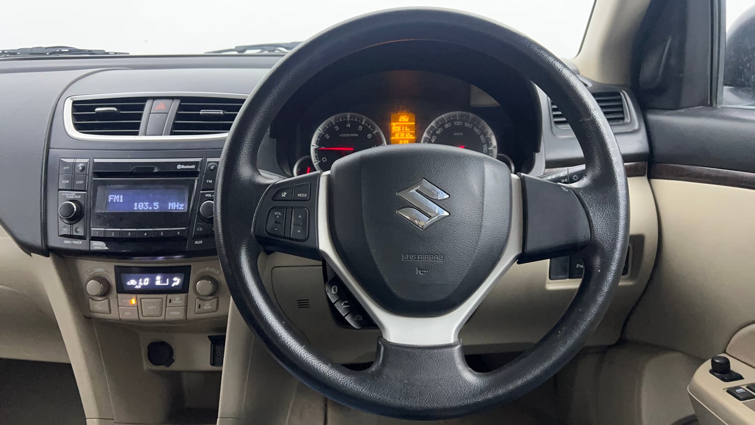 Used 2015 Maruti Suzuki Swift Dzire ZXI Petrol Manual interior STEERING VIEW
