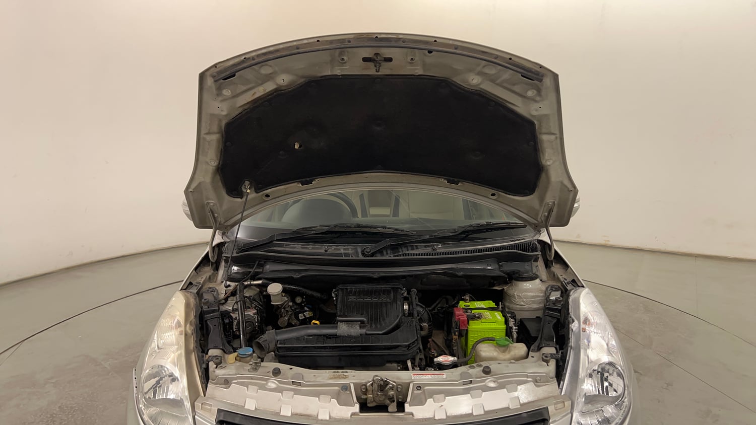 Used 2013 Maruti Suzuki Swift Dzire Automatic Petrol Automatic engine ENGINE & BONNET OPEN FRONT VIEW