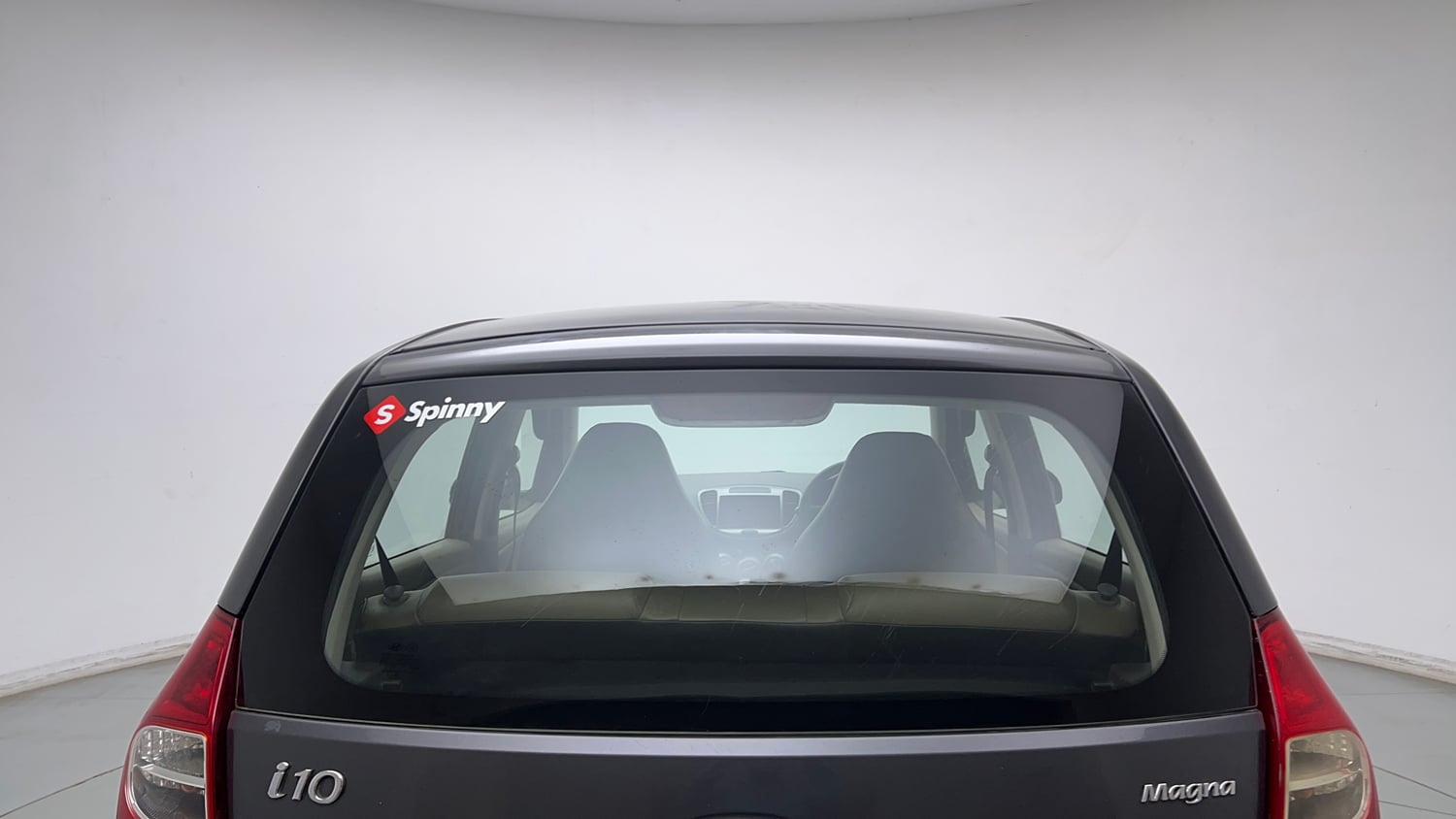 Used 2013 Hyundai i10 Magna 1.2 Kappa2 Petrol Manual exterior BACK WINDSHIELD VIEW