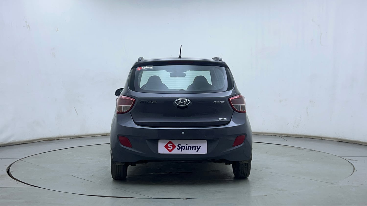 Used 2016 Hyundai Grand i10 Sportz 1.2 Kappa VTVT Petrol Manual exterior BACK VIEW