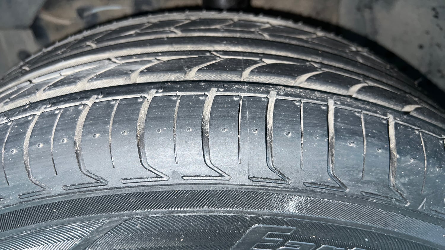 Used 2021 Toyota Urban Cruiser High Grade AT Petrol Automatic tyres LEFT FRONT TYRE TREAD VIEW