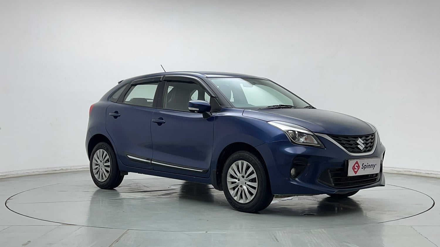 Used 2019 Maruti Suzuki Baleno Delta Petrol Manual exterior RIGHT FRONT CORNER VIEW
