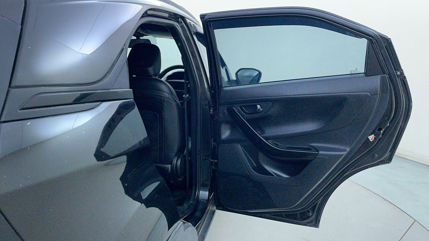 Used 2024 Tata Nexon Creative 1.2 Petrol 6MT Dark Edition Petrol Manual interior RIGHT REAR DOOR OPEN VIEW