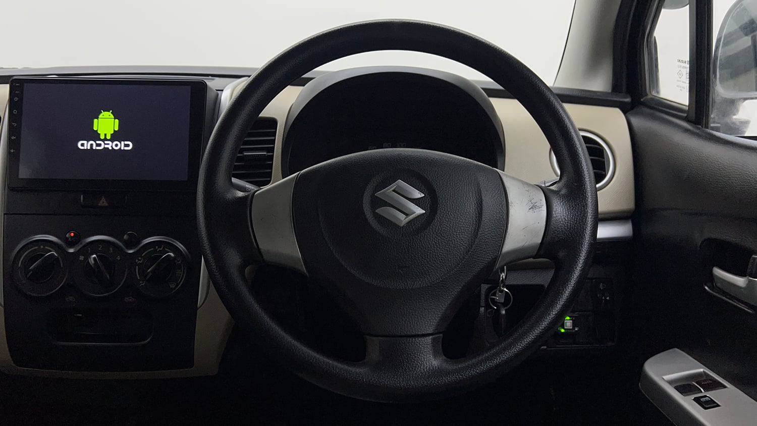 Used 2017 Maruti Suzuki Wagon R 1.0 LXI CNG (outside fitted) Cng Manual interior STEERING VIEW