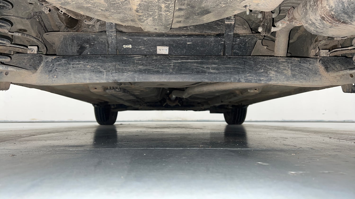 Used 2024 Hyundai Exter S 1.2 MT Petrol Manual extra REAR UNDERBODY VIEW (TAKEN FROM REAR)