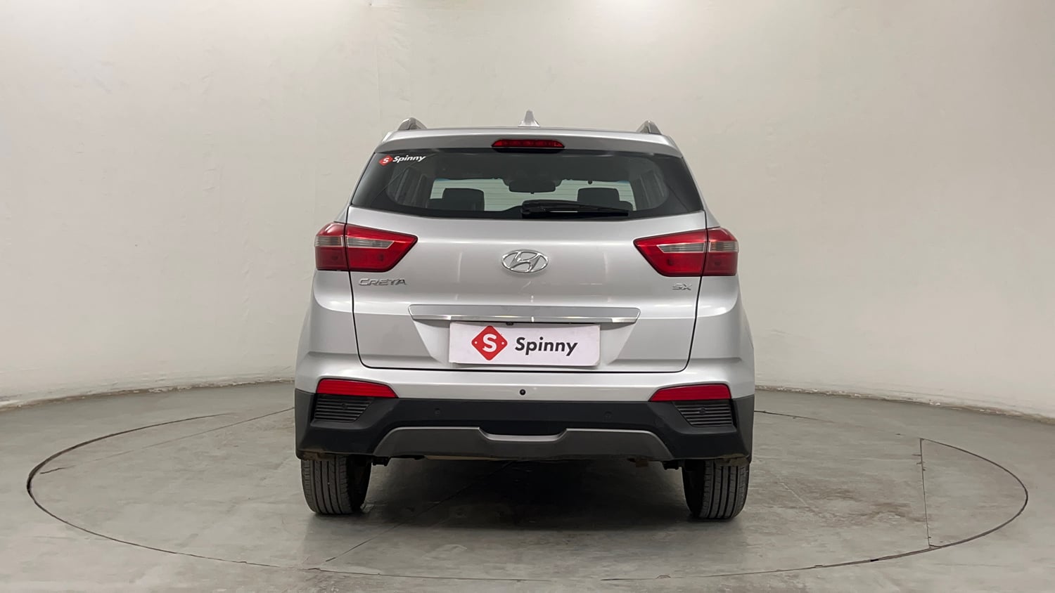 Used 2016 Hyundai Creta 1.6 SX Plus Petrol Petrol Manual exterior BACK VIEW