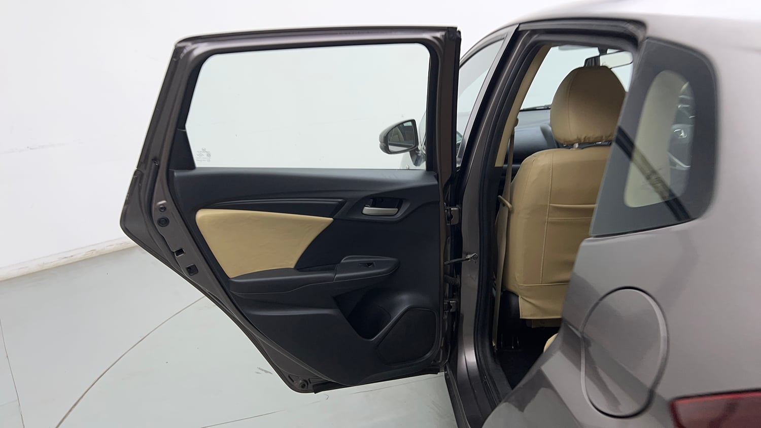 Used 2015 Honda Jazz S MT Petrol Manual interior LEFT REAR DOOR OPEN VIEW