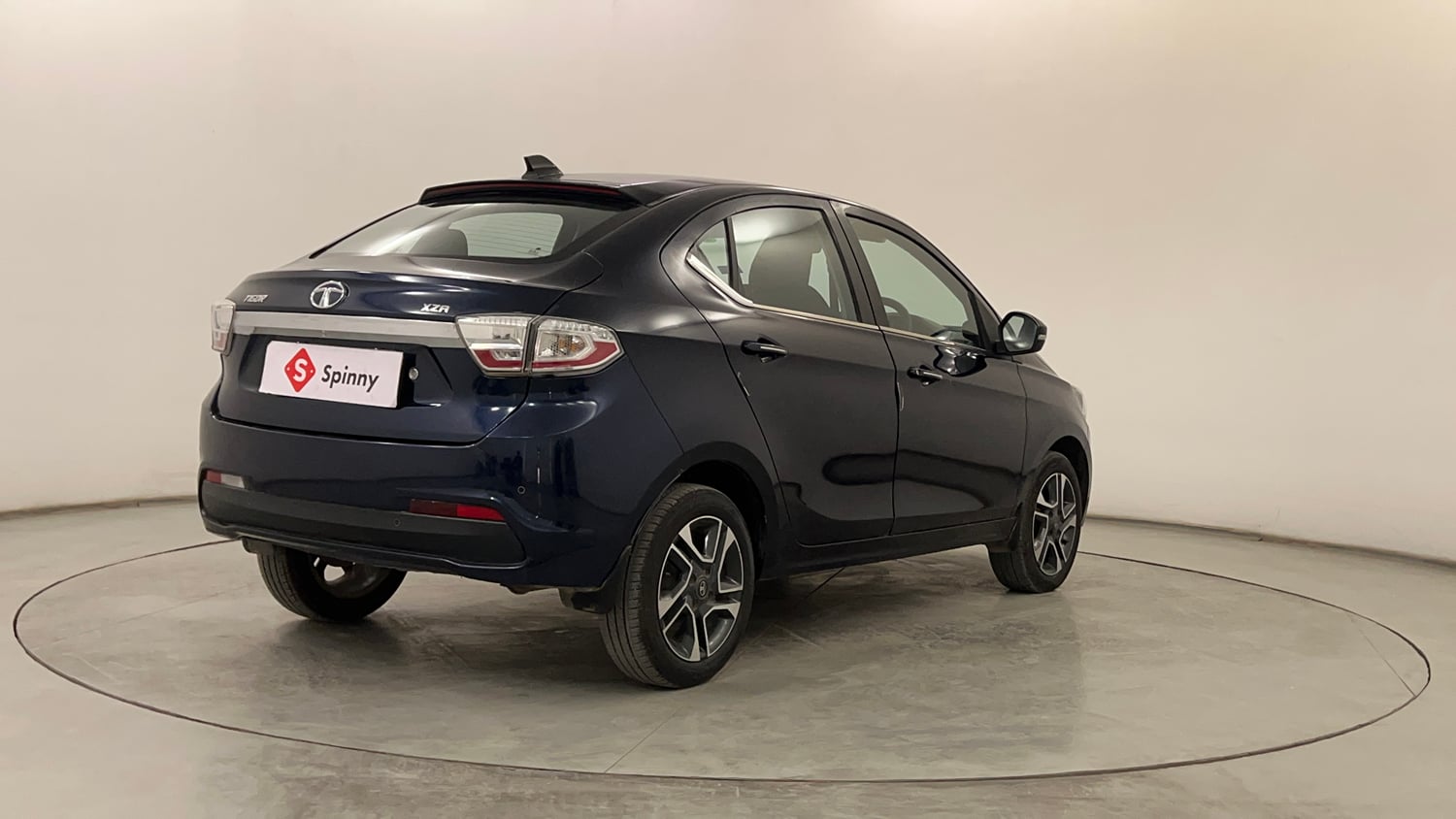 Used 2019 Tata Tigor Revotron XZA Petrol Automatic exterior RIGHT REAR CORNER VIEW