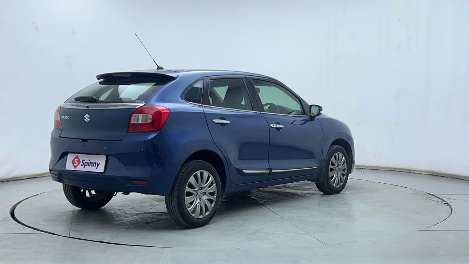 Used 2017 Maruti Suzuki Baleno Zeta 1.2 Petrol Manual exterior RIGHT REAR CORNER VIEW