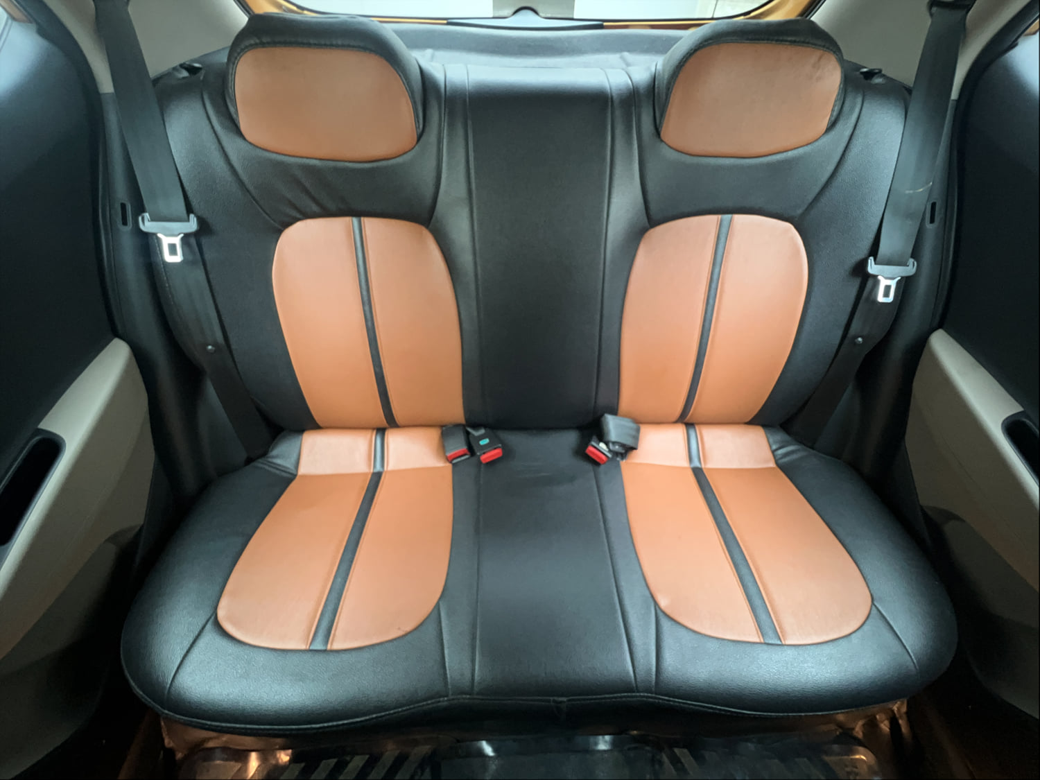 Used 2018 Hyundai Grand i10 Magna 1.2 Kappa VTVT Petrol Manual interior REAR SEAT CONDITION VIEW