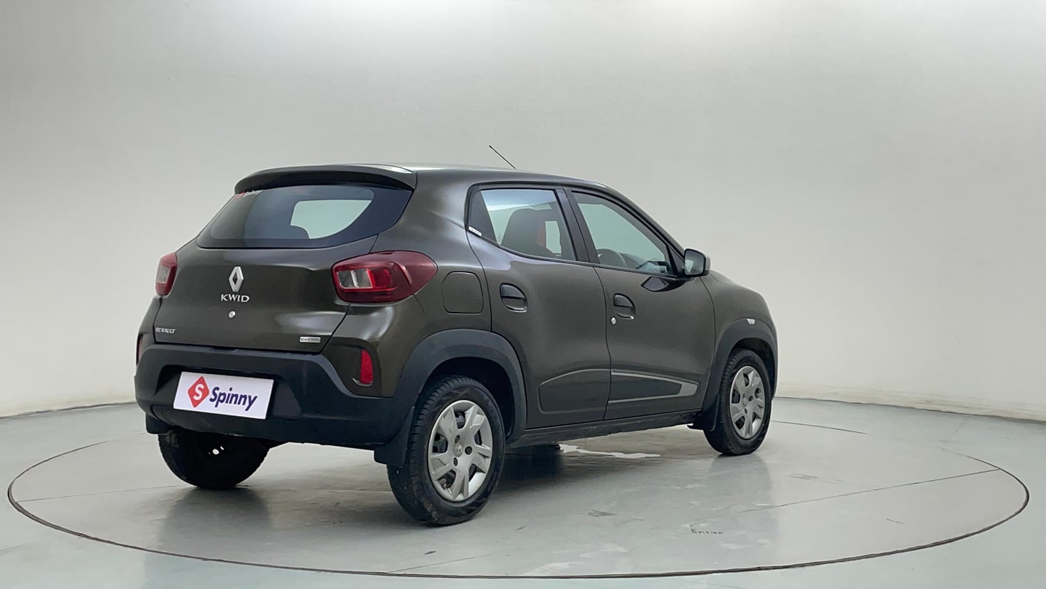 Used 2019 Renault Kwid 1.0 RXT AMT Opt Petrol Automatic exterior RIGHT REAR CORNER VIEW