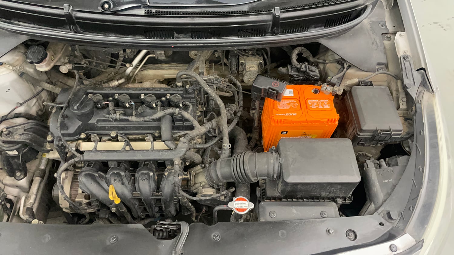 Used 2018 Hyundai Elite i20 Asta 1.2 Petrol Manual engine ENGINE LEFT SIDE VIEW