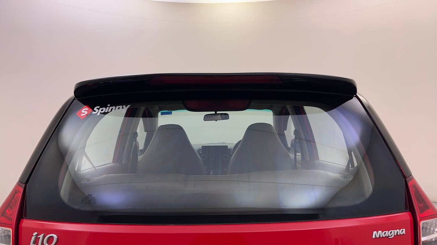 Used 2013 Hyundai i10 Magna 1.2 Kappa2 Petrol Manual exterior BACK WINDSHIELD VIEW