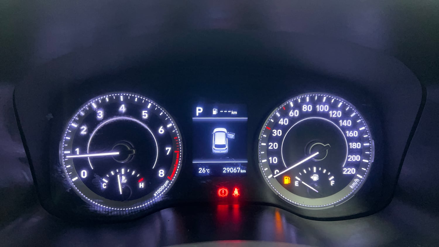 Used 2019 Hyundai Venue SX Plus 1.0 Turbo DCT Petrol Automatic interior CLUSTERMETER VIEW