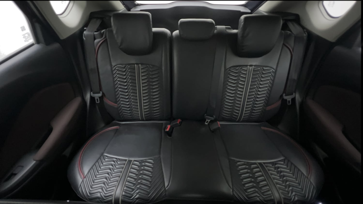 Used 2023 Maruti Suzuki Fronx Delta 1.2L MT Petrol Manual interior REAR SEAT CONDITION VIEW
