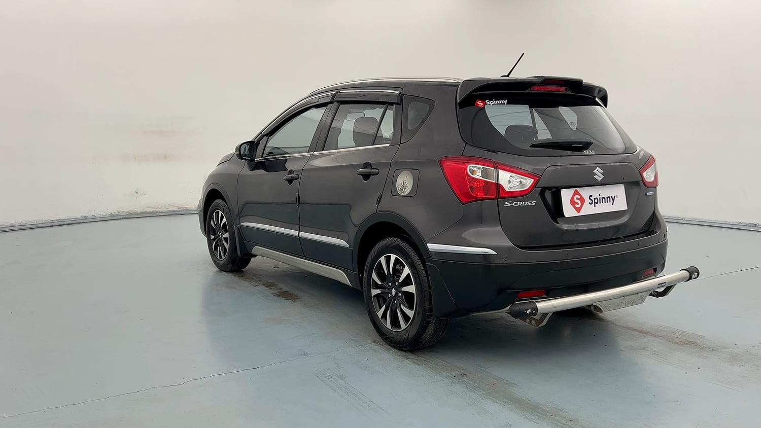 Used 2022 Maruti Suzuki S-Cross Zeta Petrol Manual exterior LEFT REAR CORNER VIEW