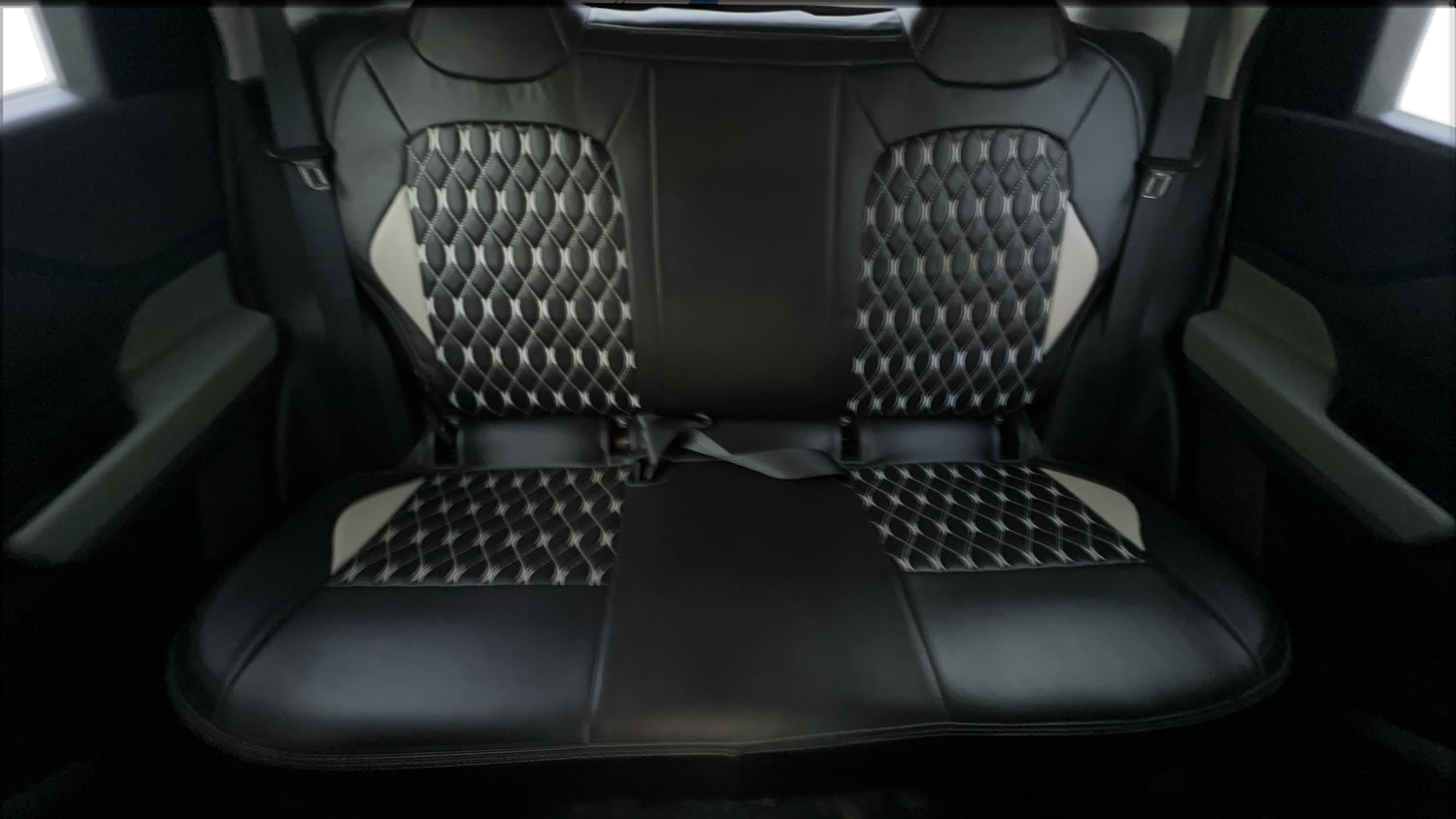 Used 2023 Tata Punch Adventure Rhythm Pack MT Petrol Manual interior REAR SEAT CONDITION VIEW