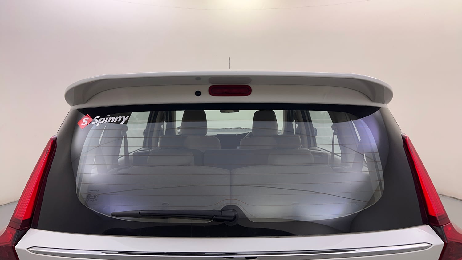 Used 2023 Maruti Suzuki Ertiga ZXi AT Petrol Automatic exterior BACK WINDSHIELD VIEW