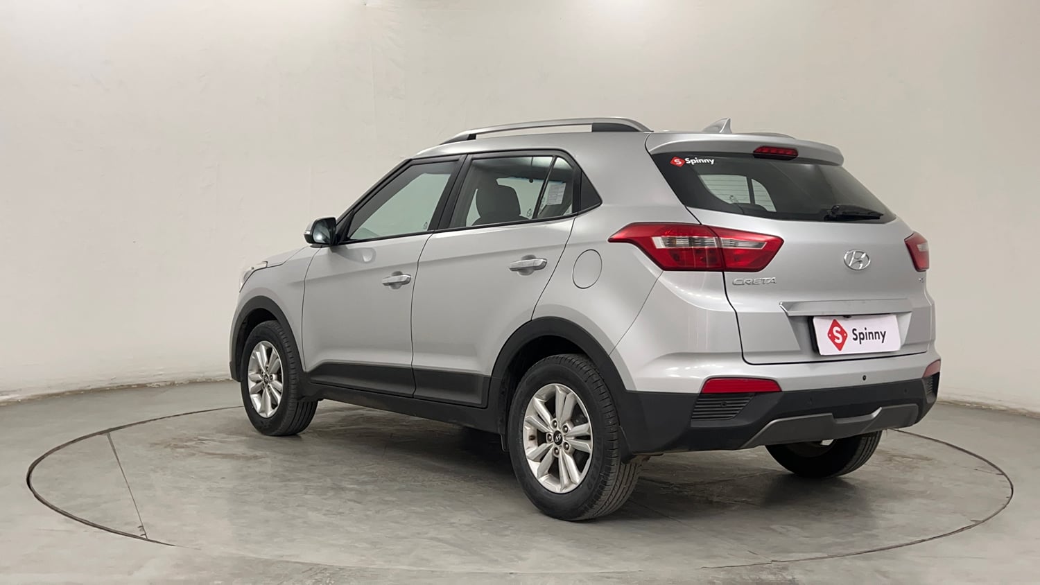 Used 2016 Hyundai Creta 1.6 SX Plus Petrol Petrol Manual exterior LEFT REAR CORNER VIEW