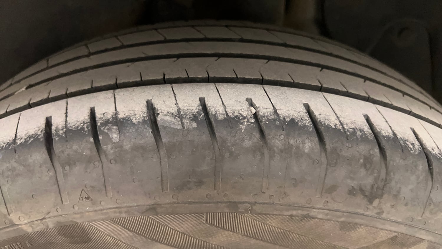 Used 2023 Hyundai Creta E 1.5 Petrol Petrol Manual tyres LEFT REAR TYRE TREAD VIEW