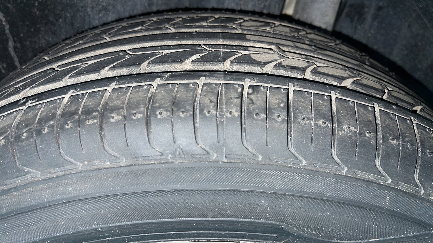 Used 2021 Toyota Urban Cruiser High Grade AT Petrol Automatic tyres LEFT REAR TYRE TREAD VIEW