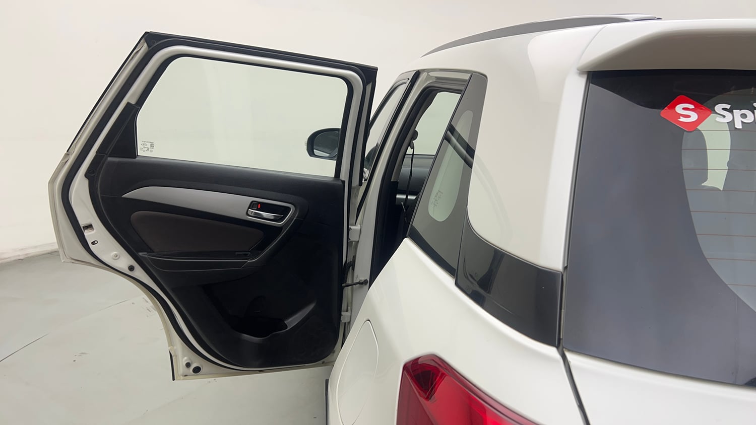 Used 2021 Toyota Urban Cruiser High Grade AT Petrol Automatic interior LEFT REAR DOOR OPEN VIEW