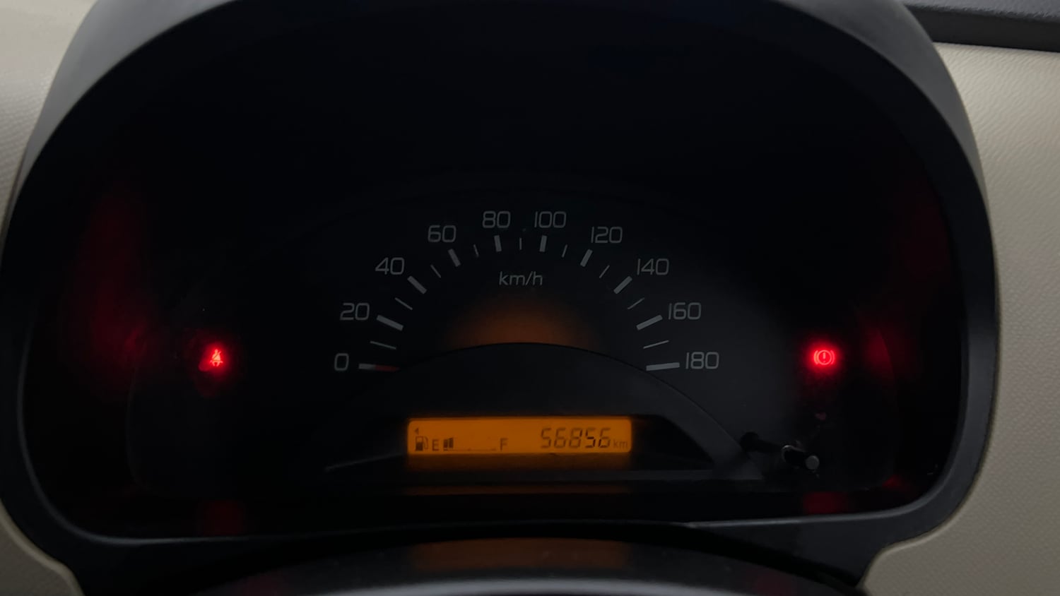Used 2017 Maruti Suzuki Wagon R 1.0 LXI CNG (outside fitted) Cng Manual interior CLUSTERMETER VIEW